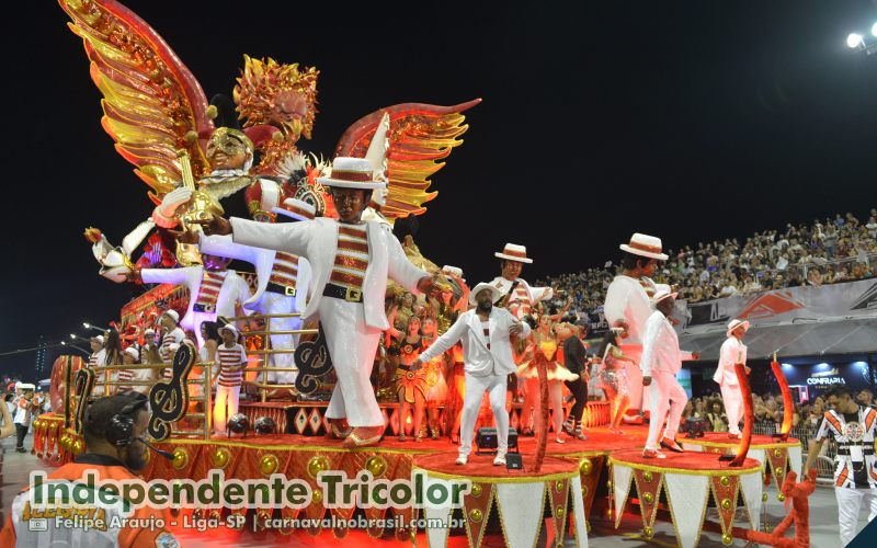 Desfile Independente Tricolor no Carnaval 2025 de São Paulo