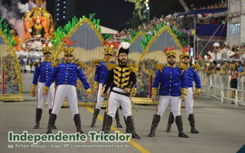 Desfile Independente Tricolor no Carnaval 2025 de São Paulo