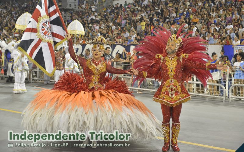 Desfile Independente Tricolor no Carnaval 2025 de São Paulo