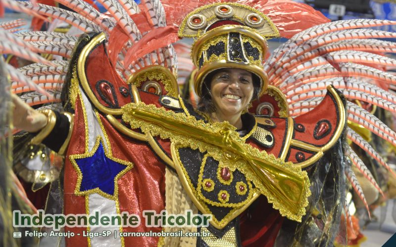 Desfile Independente Tricolor no Carnaval 2025 de São Paulo