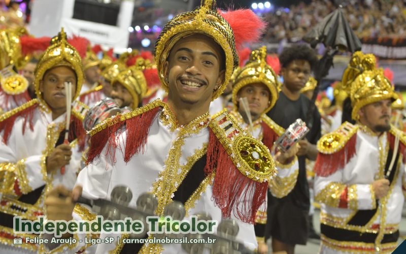 Desfile Independente Tricolor no Carnaval 2025 de São Paulo