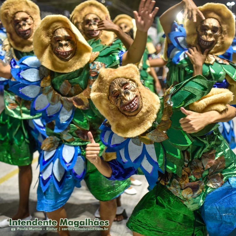 Intendente Magalhaes - desfile Coroado de Jacarepaguá no Carnaval 2025