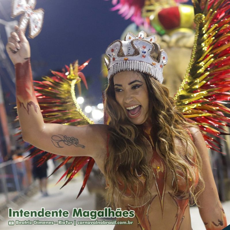 Desfile Novo Império no Carnaval 2025 na Intendente Magalhães