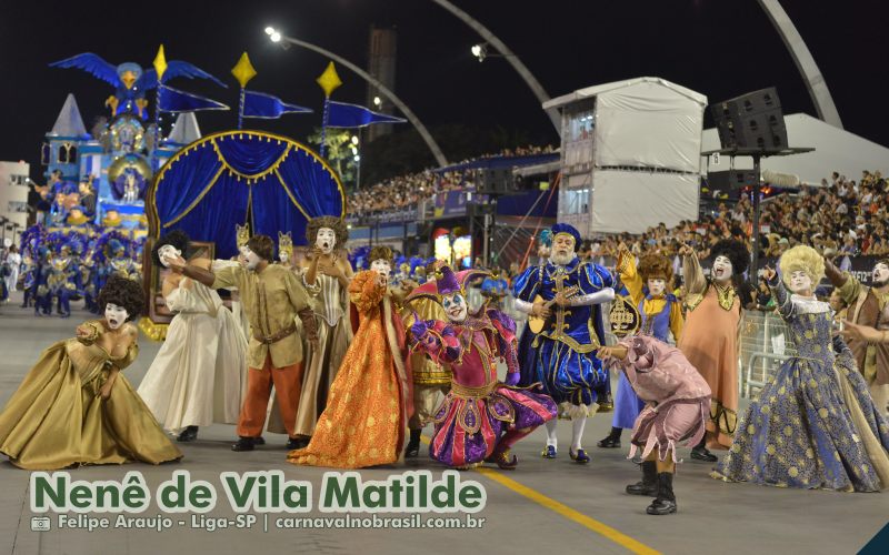 Desfile Nenê de Vila Matilde no Carnaval 2025 de São Paulo