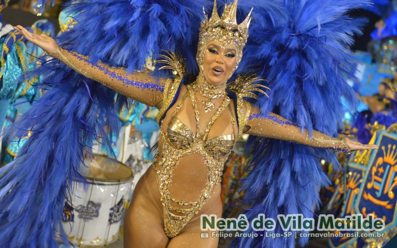 Desfile Nenê de Vila Matilde no Carnaval 2025 de São Paulo