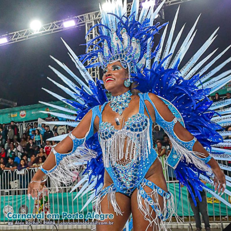 Desfile Bambas da Orgia no Carnaval 2025 de Porto Alegre