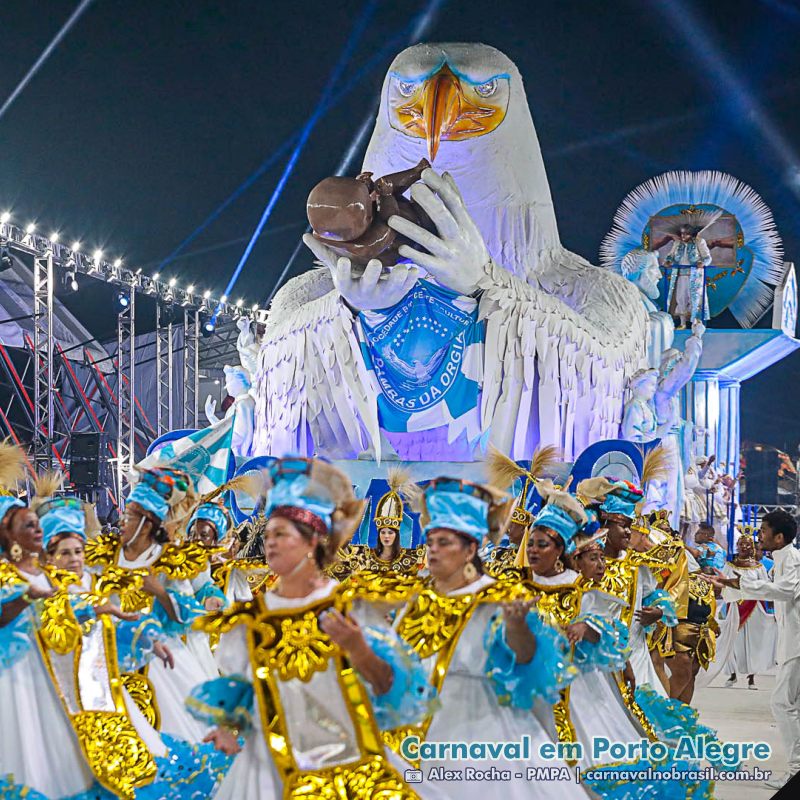 Desfile Bambas da Orgia no Carnaval 2025 de Porto Alegre