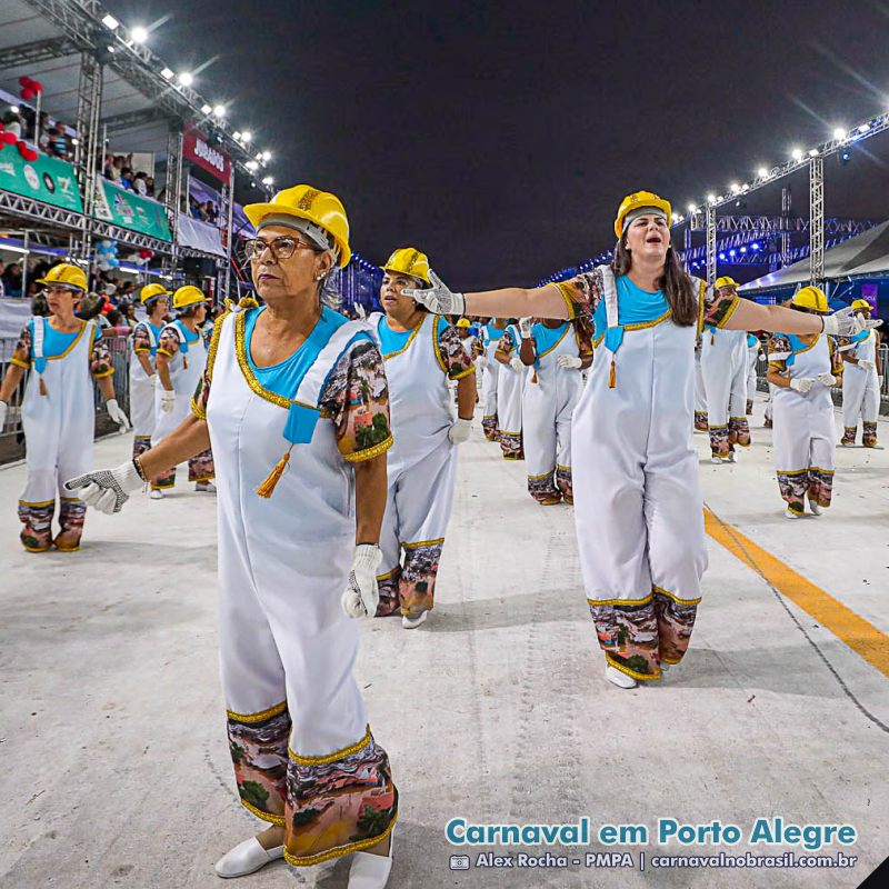 Desfile Bambas da Orgia no Carnaval 2025 de Porto Alegre