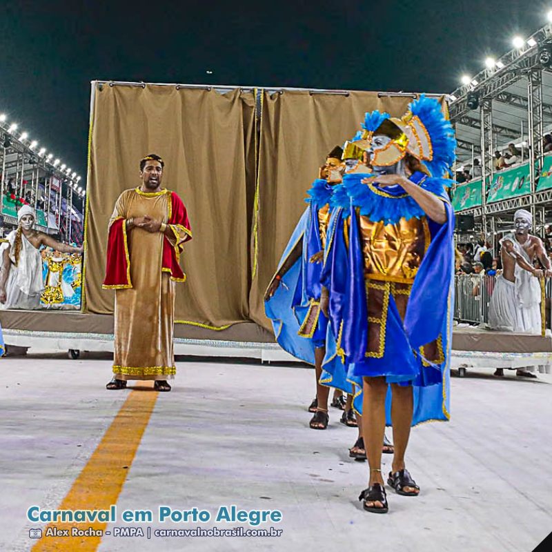 Desfile Bambas da Orgia no Carnaval 2025 de Porto Alegre