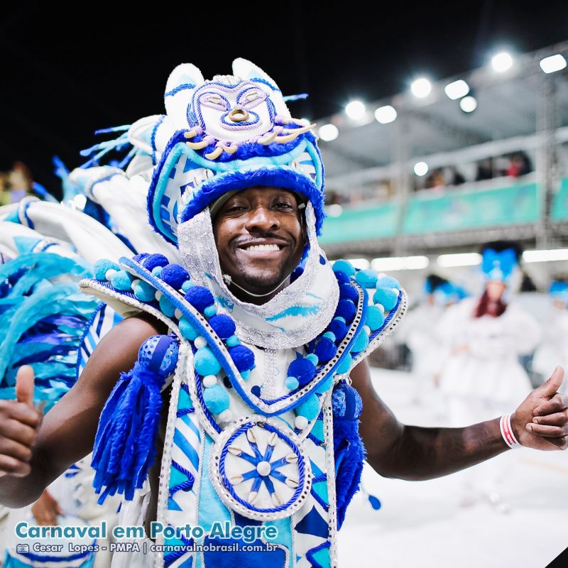 Porto Alegre Carnaval 2025 no Porto Seco : desfile Império da Zona Norte