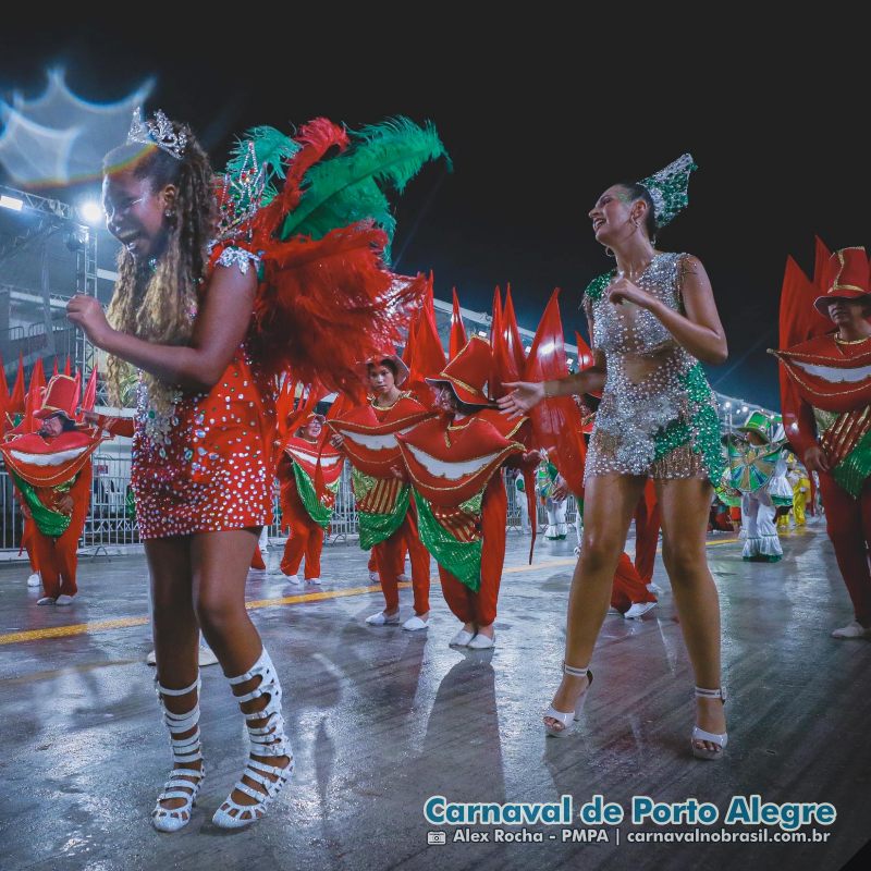 Porto Alegre Carnaval 2025 no Porto Seco : desfile da Protegidos da Princesa Isabel