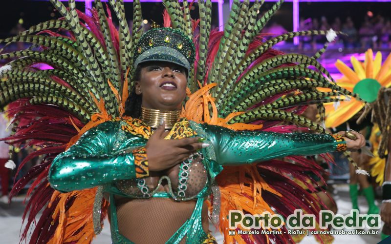 Porto da Pedra no Carnaval 2025 do Rio de Janeiro