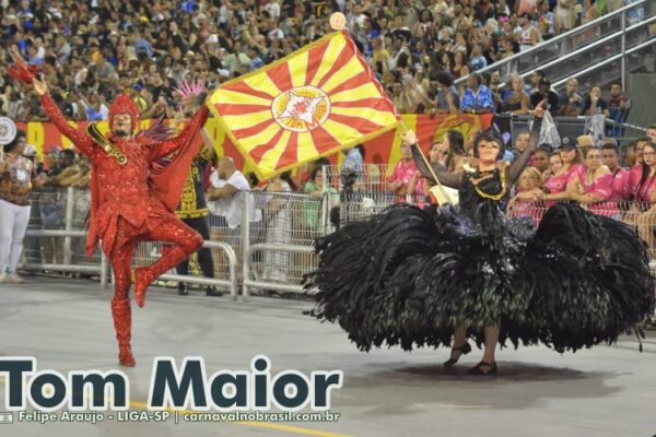 Desfile Tom Maior no Carnaval 2025 de São Paulo