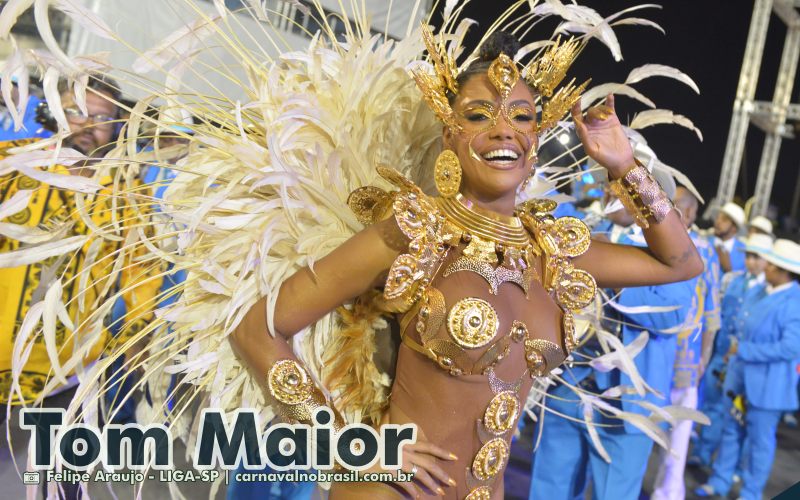 Desfile Tom Maior no Carnaval 2025 de São Paulo