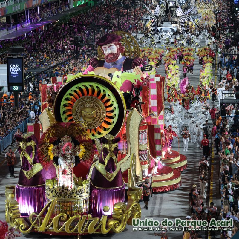 Desfile da União do Parque Acari no Carnaval 2025 no Rio de Janeiro - carnavalnobrasil.com.br