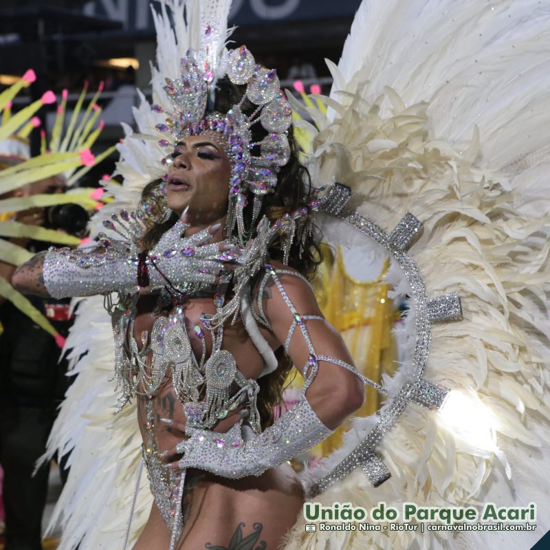 Desfile da União do Parque Acari no Carnaval 2025 no Rio de Janeiro - carnavalnobrasil.com.br