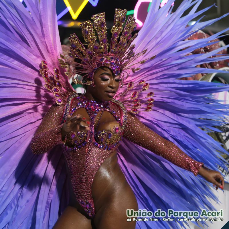 Desfile da União do Parque Acari no Carnaval 2025 no Rio de Janeiro - carnavalnobrasil.com.br