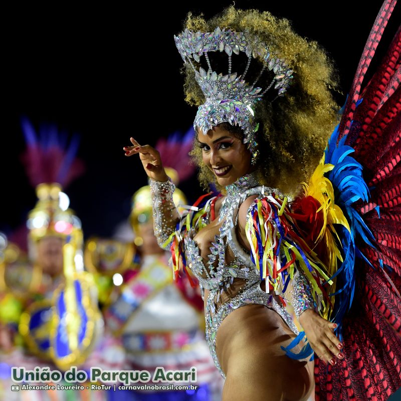 Desfile da União do Parque Acari no Carnaval 2025 no Rio de Janeiro - carnavalnobrasil.com.br