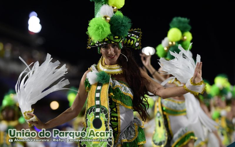 Desfile da União do Parque Acari no Carnaval 2025 no Rio de Janeiro - carnavalnobrasil.com.br