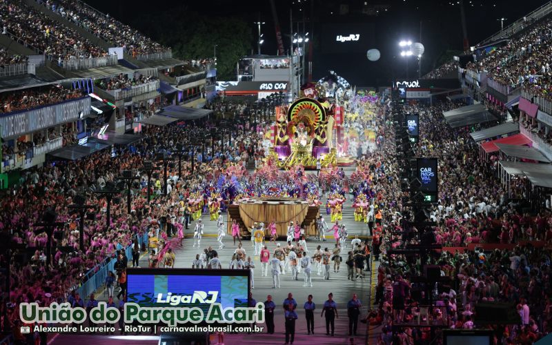 Desfile da União do Parque Acari no Carnaval 2025 no Rio de Janeiro - carnavalnobrasil.com.br