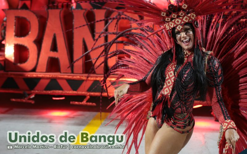 Desfile Unidos de Bangu no Carnaval 2025 do Rio de Janeiro