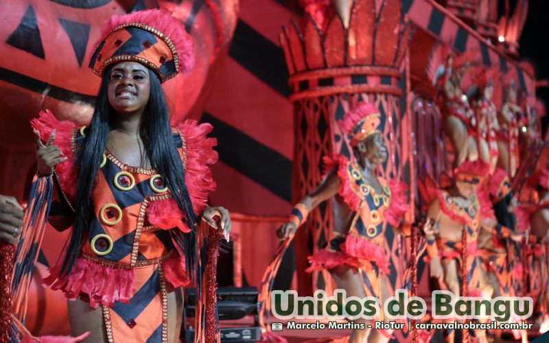 Desfile Unidos de Bangu no Carnaval 2025 do Rio de Janeiro