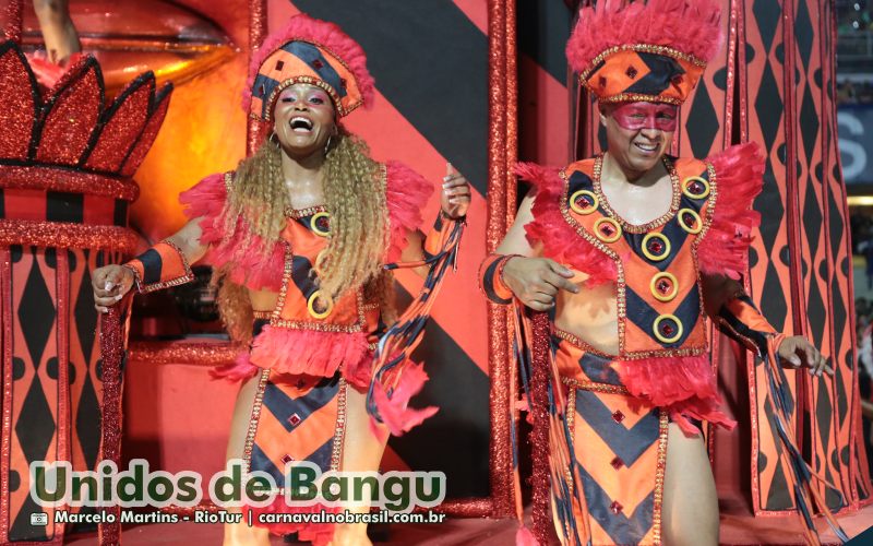 Desfile Unidos de Bangu no Carnaval 2025 do Rio de Janeiro