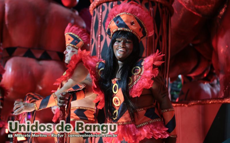 Desfile Unidos de Bangu no Carnaval 2025 do Rio de Janeiro