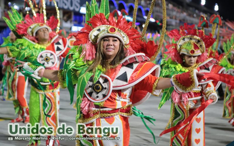 Desfile Unidos de Bangu no Carnaval 2025 do Rio de Janeiro