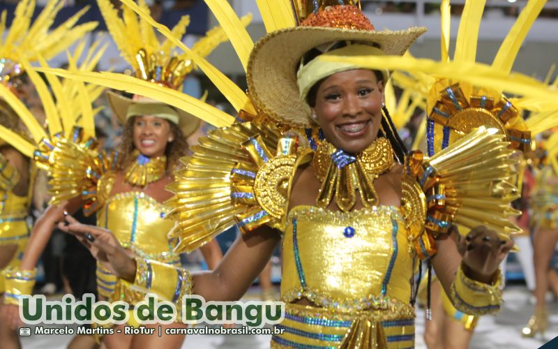 Desfile Unidos de Bangu no Carnaval 2025 do Rio de Janeiro