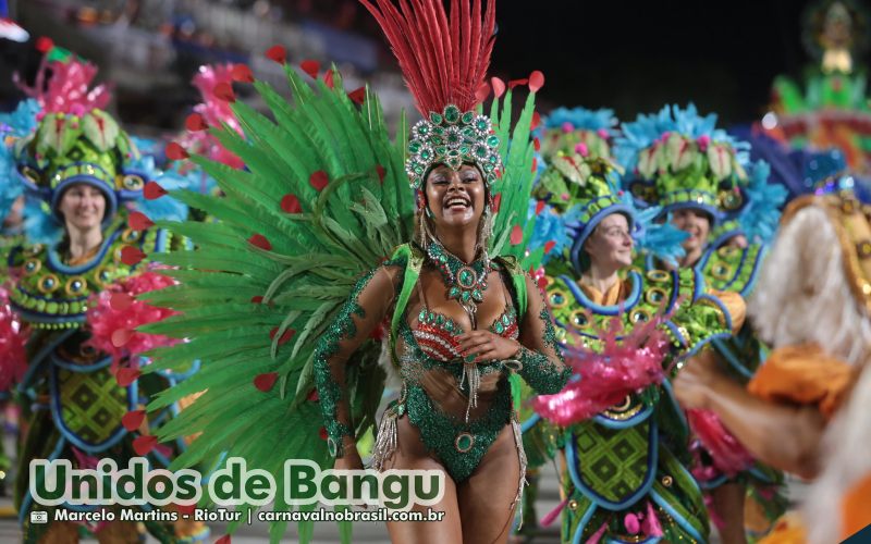 Desfile Unidos de Bangu no Carnaval 2025 do Rio de Janeiro