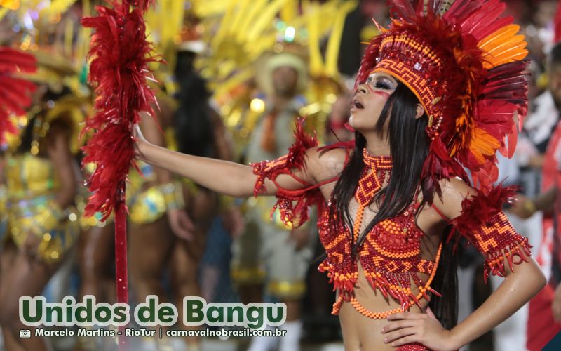 Desfile Unidos de Bangu no Carnaval 2025 do Rio de Janeiro