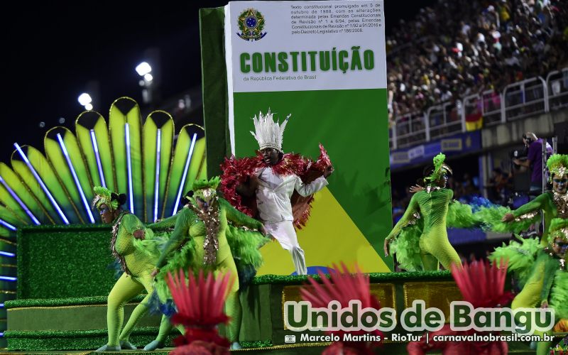 Desfile Unidos de Bangu no Carnaval 2025 do Rio de Janeiro