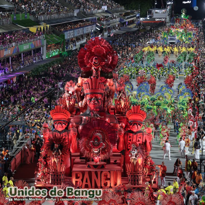 Desfile Unidos de Bangu no Carnaval 2025 do Rio de Janeiro