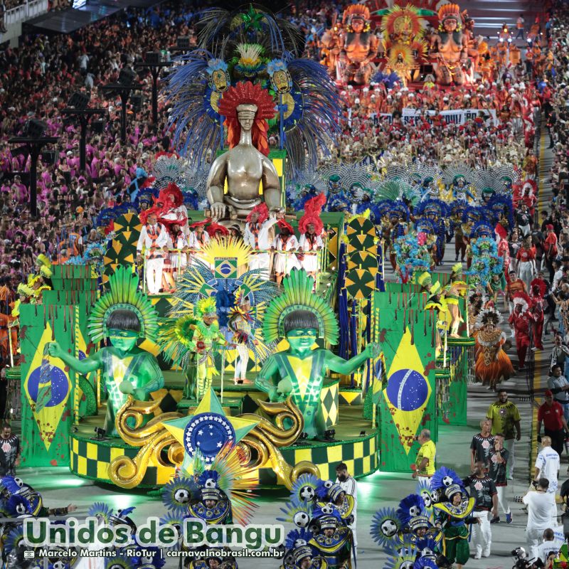 Desfile Unidos de Bangu no Carnaval 2025 do Rio de Janeiro