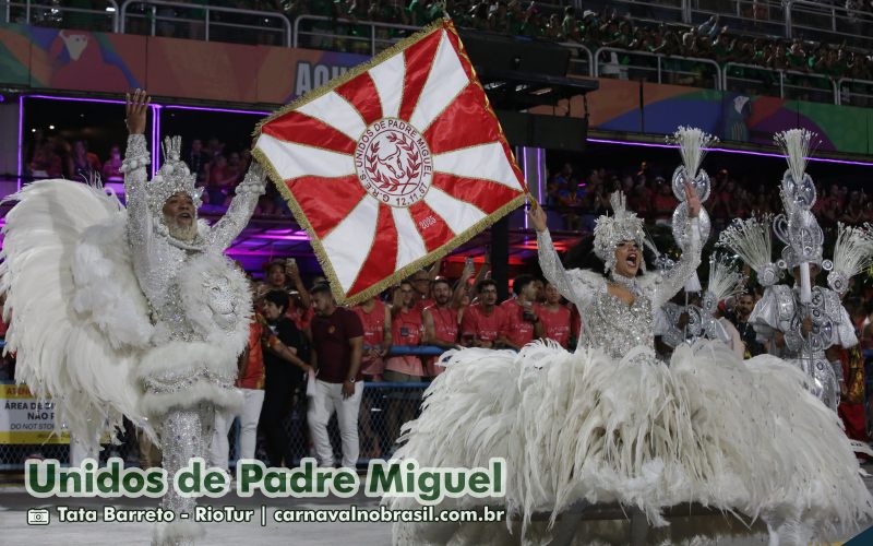 Desfile Unidos de Padre Miguel no Carnaval 2025 do Rio de Janeiro