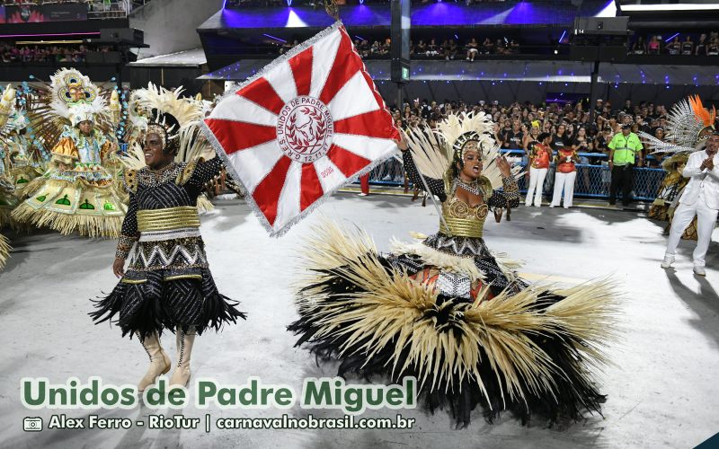 Desfile Unidos de Padre Miguel no Carnaval 2025 do Rio de Janeiro