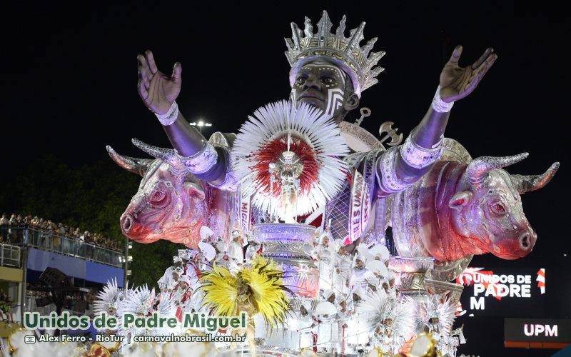 Desfile Unidos de Padre Miguel no Carnaval 2025 do Rio de Janeiro