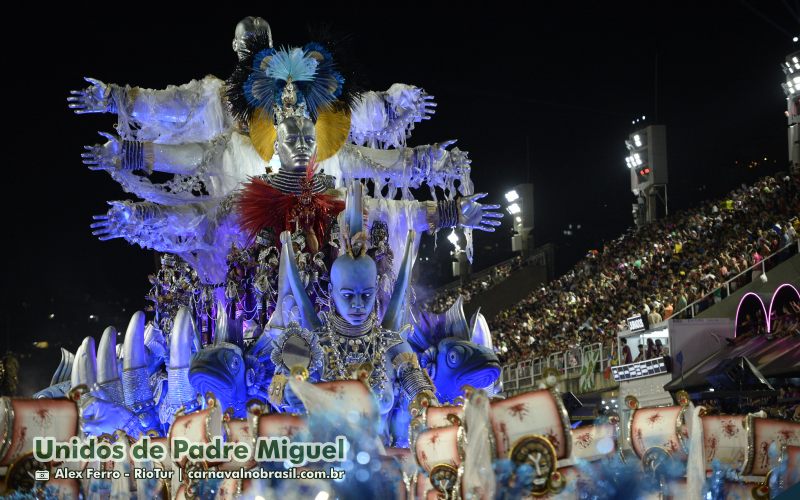 Desfile Unidos de Padre Miguel no Carnaval 2025 do Rio de Janeiro