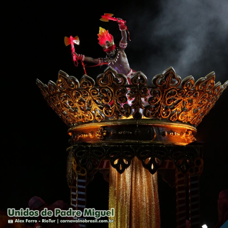 Desfile Unidos de Padre Miguel no Carnaval 2025 do Rio de Janeiro