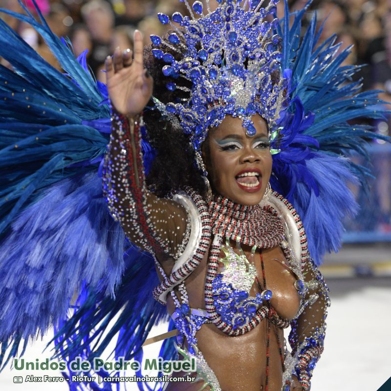 Desfile Unidos de Padre Miguel no Carnaval 2025 do Rio de Janeiro