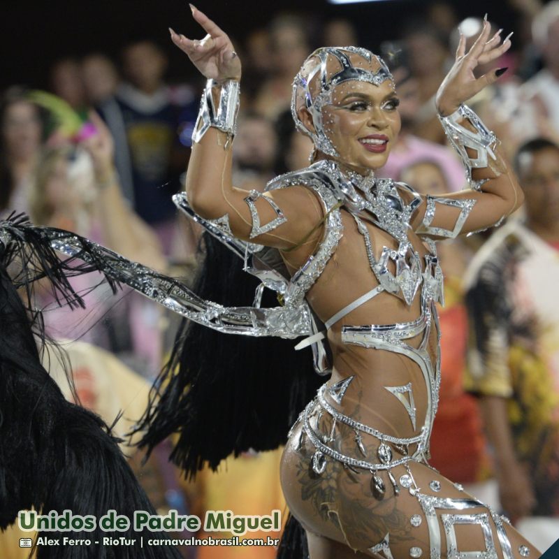 Desfile Unidos de Padre Miguel no Carnaval 2025 do Rio de Janeiro