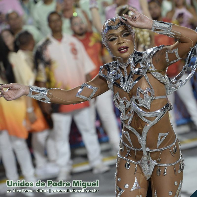 Desfile Unidos de Padre Miguel no Carnaval 2025 do Rio de Janeiro