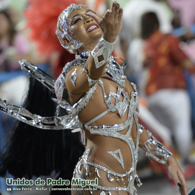 Desfile Unidos de Padre Miguel no Carnaval 2025 do Rio de Janeiro