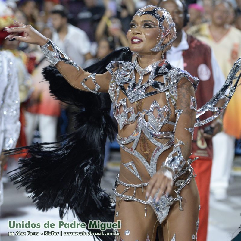 Desfile Unidos de Padre Miguel no Carnaval 2025 do Rio de Janeiro