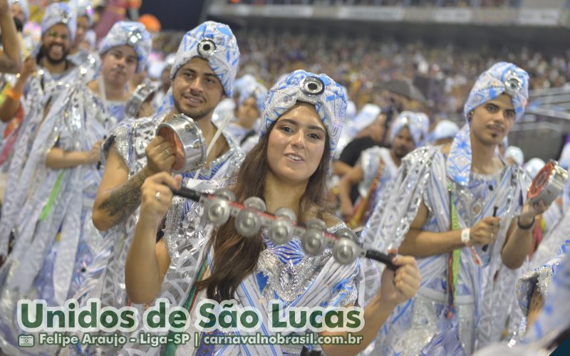 Desfile Unidos de São Lucas no Carnaval 2025 de São Paulo