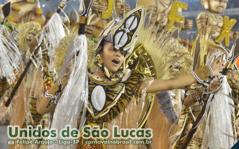 Desfile Unidos de São Lucas no Carnaval 2025 de São Paulo