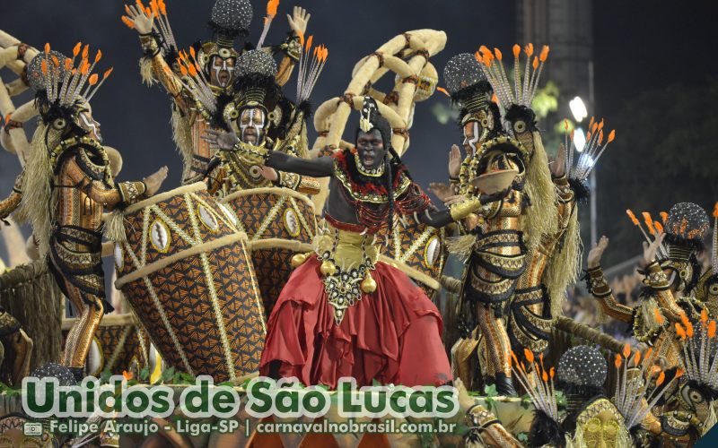 Desfile Unidos de São Lucas no Carnaval 2025 de São Paulo