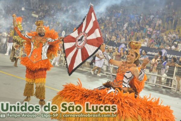 Desfile Unidos de São Lucas no Carnaval 2025 de São Paulo