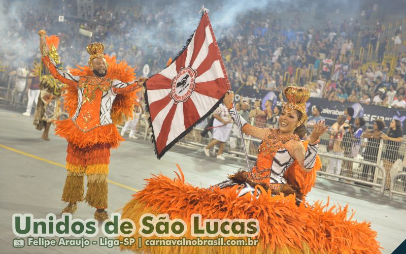 Desfile Unidos de São Lucas no Carnaval 2025 de São Paulo